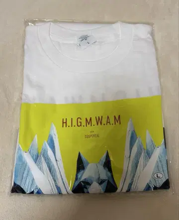 MAN WITH A MISSION H.I.G.M.W.A.M 셔츠 화이트