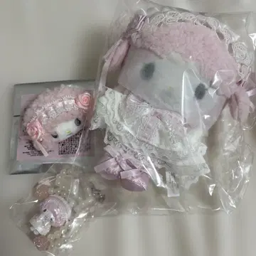 산리오 캐릭터즈 화이트 프릴 마이 스위트 피아노 시크릿