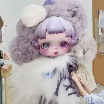 SKULLPANDA You Found Me! 시리즈 봉제 인형 펜던트