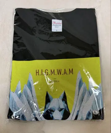 MAN WITH A MISSION H.I.G.M.W.A.M 티셔츠 블랙