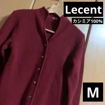 Lecent 캐시미어 100% 가디건 스웨터 M 사이즈