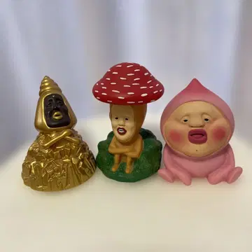 코비토즈칸 저금통 3개 세트 카쿠레모모지리 베니키노코비토 타카라코가네