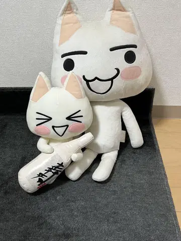 고양이 캐릭터 봉제 인형 세트