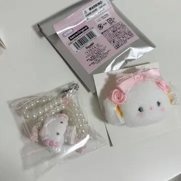 코기뮨 산리오 프릴 시크릿 스트랩 시크릿 헤어 클립