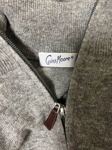 CainsMoore 울 니트 베스트 구제 의류 빈티지 카인즈무어