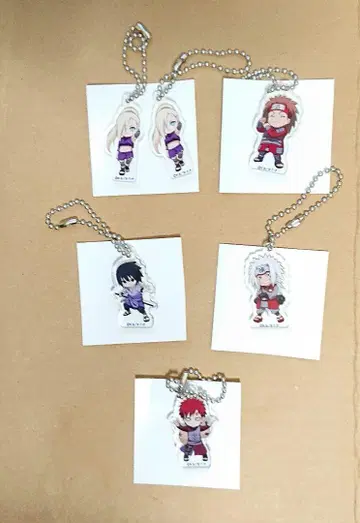 NARUTO 돌풍전 니지겐노모리 아크릴 키링 덤 포함