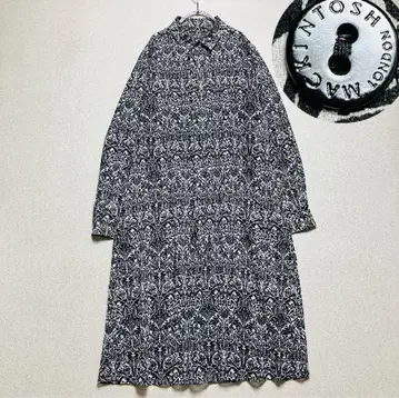 컨디션 최상 매킨토시 런던 꽃무늬 롱 원피스