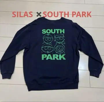 SILAS 사우스 파크 콜라보 트레이닝복 사이러스 네이비 L