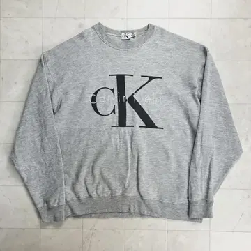 90s Calvin Klein 로고 스웨트 셔츠 JH-183