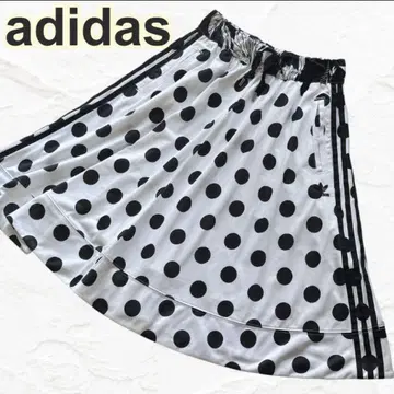 adidas 아디다스 오리지널스 팜 콜라보 도트 무늬 스커트 단종품