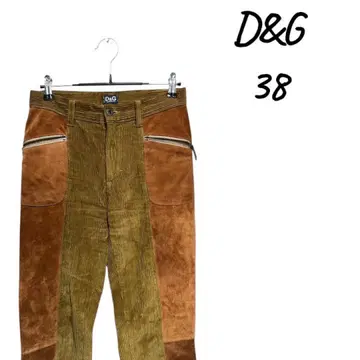 [새상품급] D&G 코듀로이 스웨이드 팬츠 38