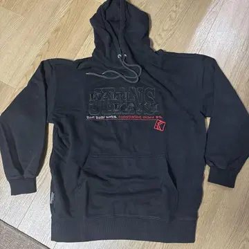 KARL KANI 블랙 후드티 XL