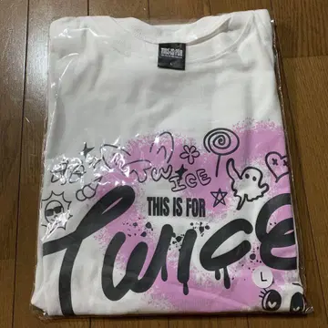 TWICE THIS IS FOR 티셔츠 L 사이즈