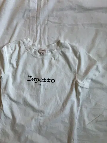 레페토 화이트 반팔 티셔츠