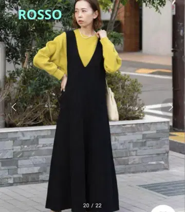 [ 별주 ] Lee x ROSSO 데님 점퍼 원피스
