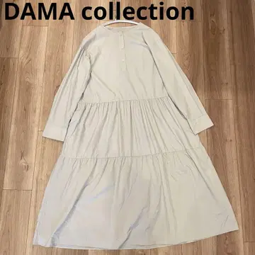 새상품급 DAMA collection 티어드 원피스 그레이지