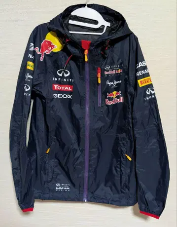 Pepe Jeans Red Bull 레인 자켓 XS 네이비