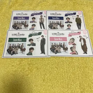 SnowMan 스티커
