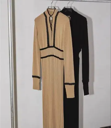 Todayful Blade Piping Knitdress 36