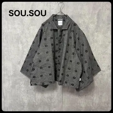 # SOU.SOU 소우소우 코듀로이 오픈 카라 초이 호노호노 겉옷