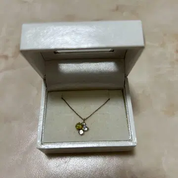 BLOOM 골드 펄 목걸이