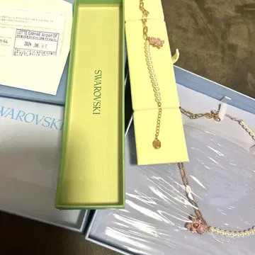 미사용 새상품 Swarovski 목걸이 팔찌
