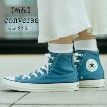 새상품 converse 컨버스 ALLSTAR 스니커즈 블루 22.5