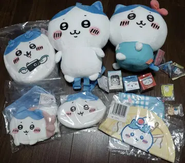 치이카와 (먼작귀) 하치와레 봉제 인형 파우치 타월 키링 피규어