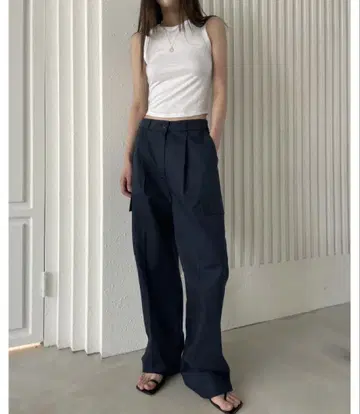 Didot.showroom 로우라이즈 카고 팬츠 M 사이즈