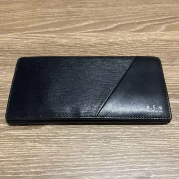 ASM 장지갑 블랙 사용감 있음