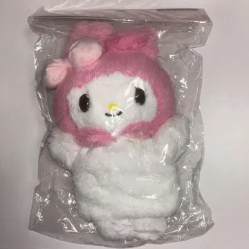 산리오퓨로랜드 한정판 마이멜로디 마이멜로 퍼펫 봉제 인형