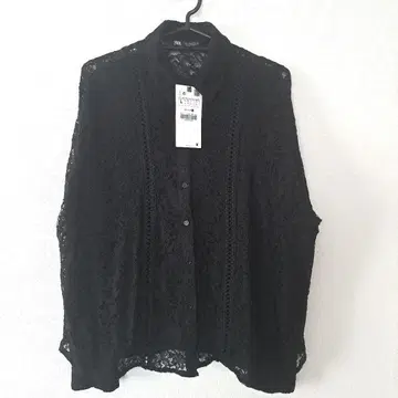 ZARA 레이스 셔츠 L 사이즈