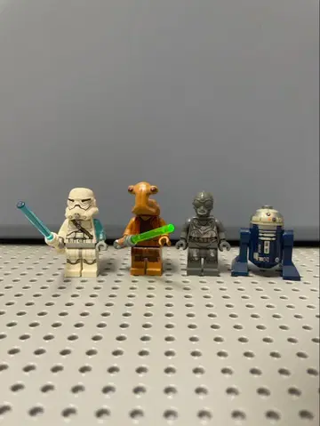 정품 LEGO 스타 워즈 75051 미니 피규어 4체 세트