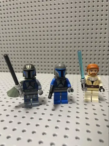 정품 LEGO 스타 워즈 9525 프리 비즐라 미니 피규어 3체 세트