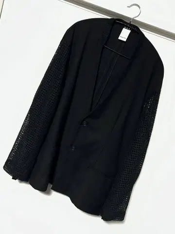 Casper John 섀도우 스트라이프 테일러드 자켓