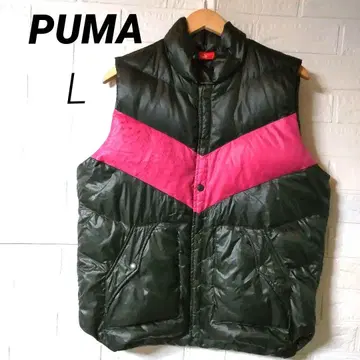 새상품급 푸마 PUMA 다운 베스트 다운 95% L 사이즈