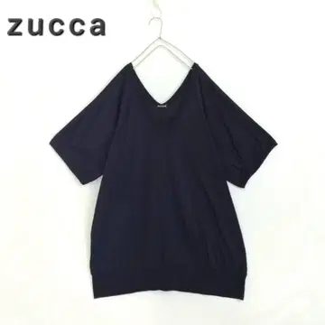 [ zucca ] 코튼 린넨 돌먼 티셔츠 롱 기장 5부 소매 튜닉