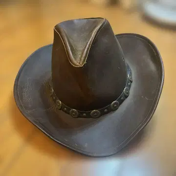 HENSCHEL 카우보이 햇 천연 가죽 미국제