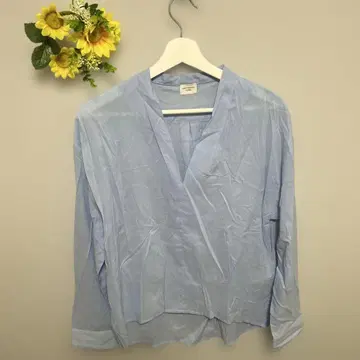 [ URBAN RESEARCH DOORS ] 셔츠 V넥 블루 M 사이즈