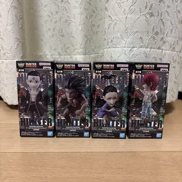 HUNTER x HUNTER 월드 컬렉터블 피규어 환영여단 4개 세트