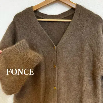 FONCE 롱 가디건 롱 니트