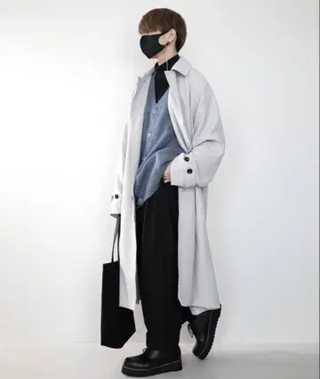 [ CLEL ] TR 루즈 스텐카라 코트