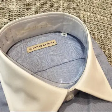 39 새상품 UNITED ARROWS 클레릭 셔츠 유나이티드 애로우즈