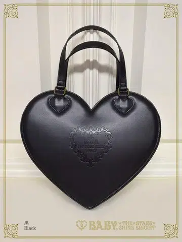 BABY, 새상품 블랙 BABY3WAY 하트 Bag