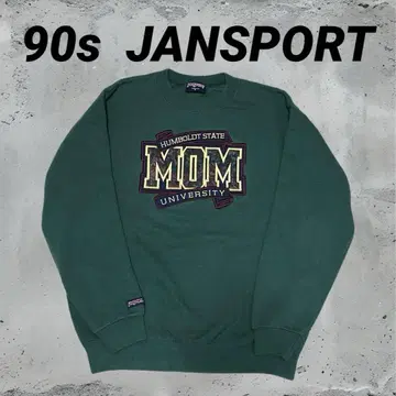 90s JANSPORT 빈티지 그린 맨투맨 USA제 L 사이즈