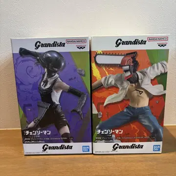 Grandista 체인소 맨 & 봄 피규어 세트