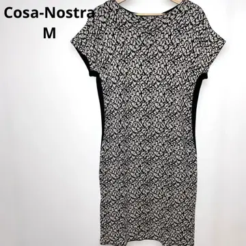 COSA-NOSTRA / 니트 / 반팔 / 무릎 기장 원피스
