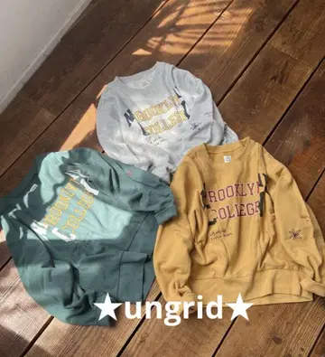 ungrid 한정판 맨투맨