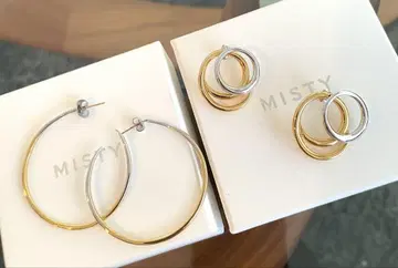 misty 귀걸이 2개 세트