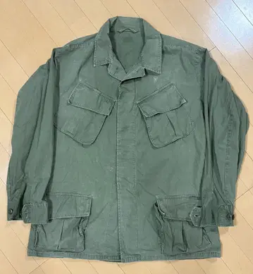 US ARMY 60s 정글 퍼티그 자켓 논립 3rd 전반기